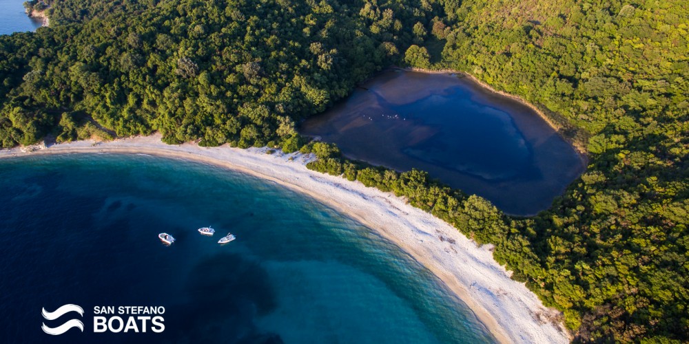 Akoli Beach - Erimitis Ecosystem - San Stefano Boats - Corfu Boat Hire