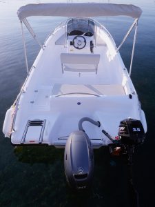Cinderella 30 HP Comfort 8 Pax - San Stefano Boats - Corfu Boat Hire