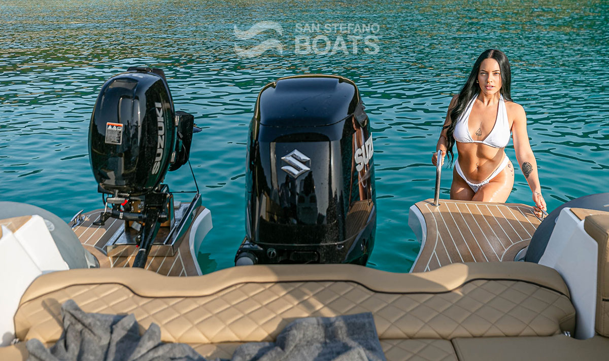 Lilibet 300 HP Luxury Rib 12 persons San Stefano Boats - Corfu Boat Hire - San Stefano NE - Avlaki - Kassiopi - Kalami