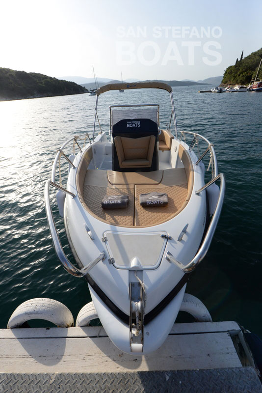 Maverick 175 HP Luxury 9 persons San Stefano Boats - Corfu Boat Hire - San Stefano NE - Avlaki - Kassiopi - Kalami