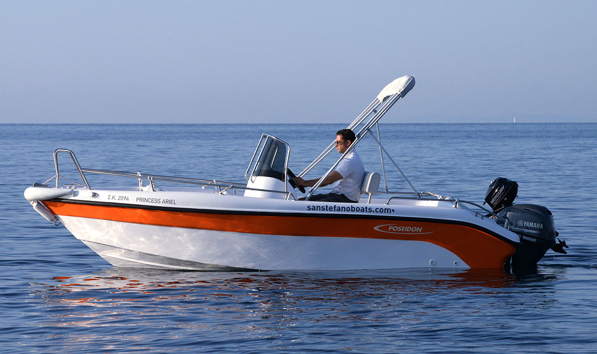 Princess Ariel 30 HP Comfort 8 Pax - San Stefano Boats - Corfu Boat Hire