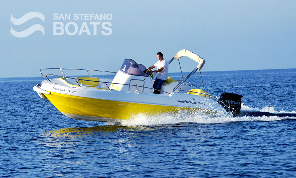 Rising Star 175 HP Luxury 12 Pax - San Stefano Boats - Corfu Boat Hire